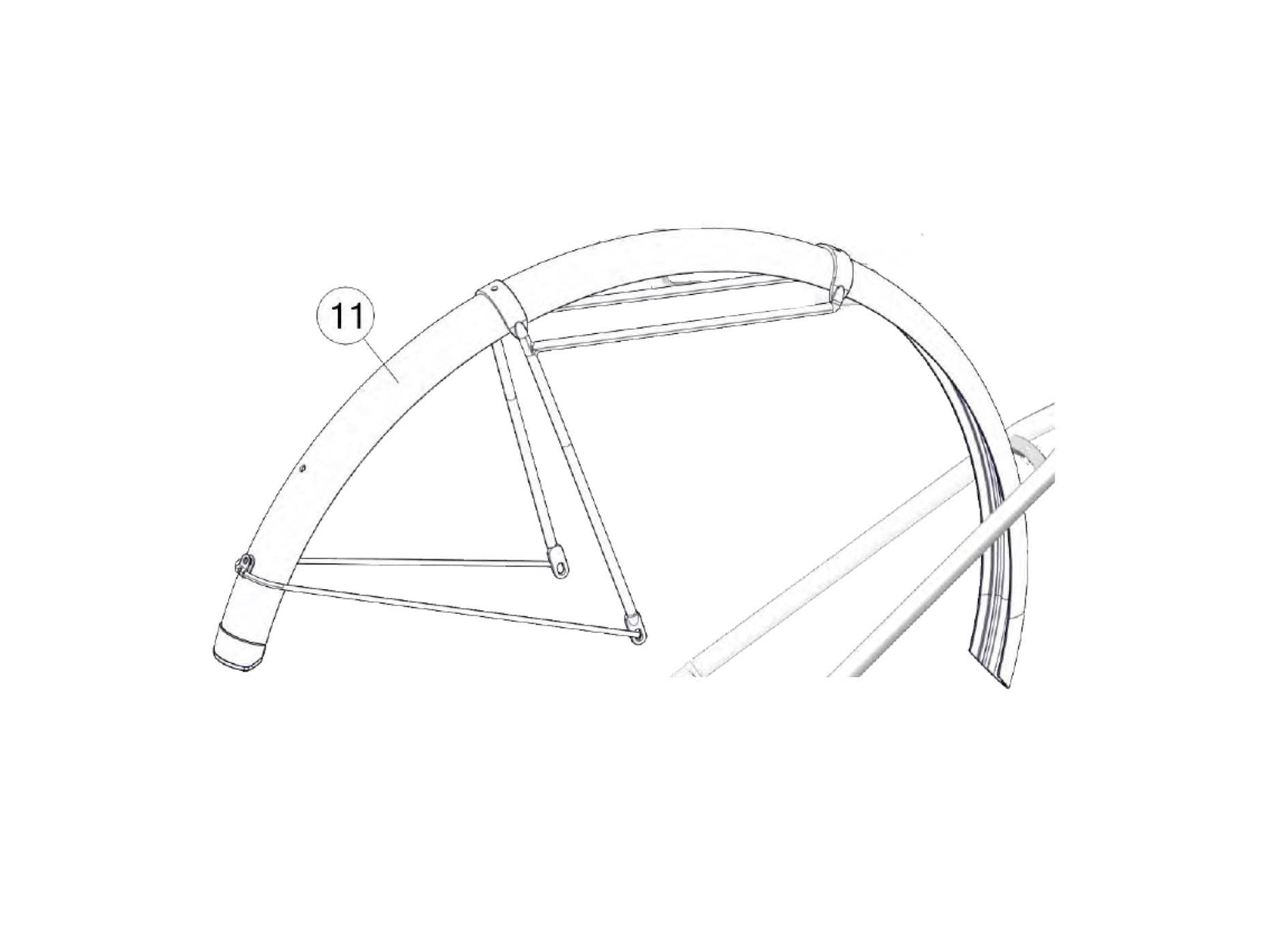 257 Fender / Rack Kit with Bolts Orange – BMC USA Corporation