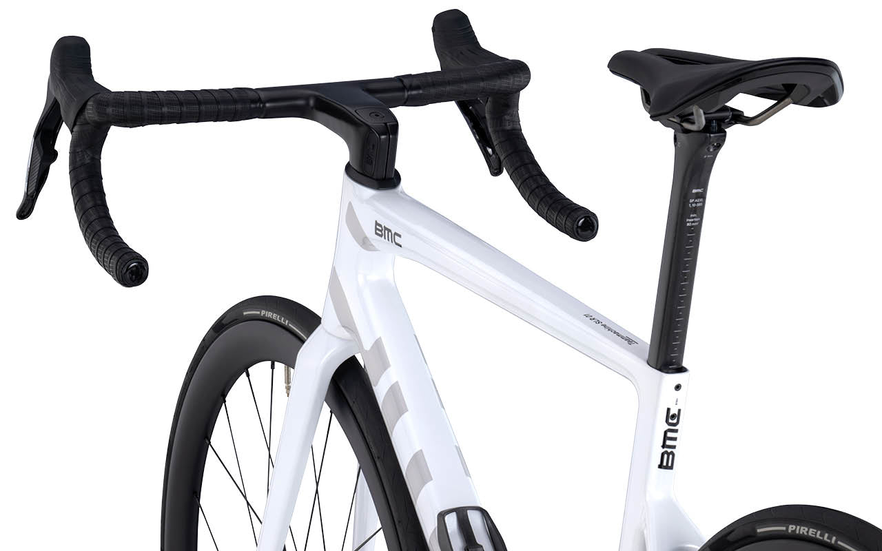 Teammachine SLR 01 THREE Metallic White / Silver – BMC USA Corporation